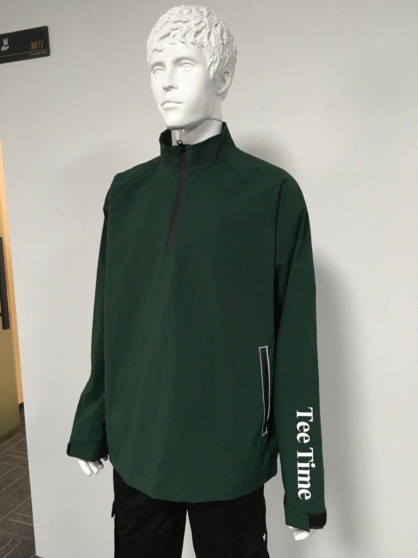 1/4 Zip Tee Time Waterproof Windbreaker