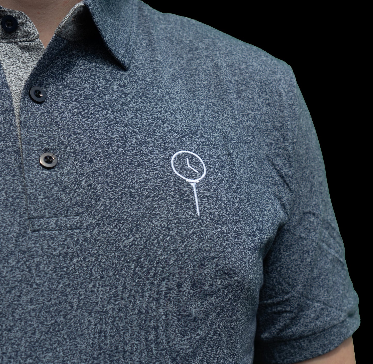 Tee Time Blue Polo