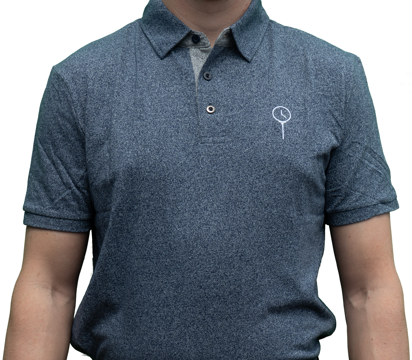Tee Time Blue Polo